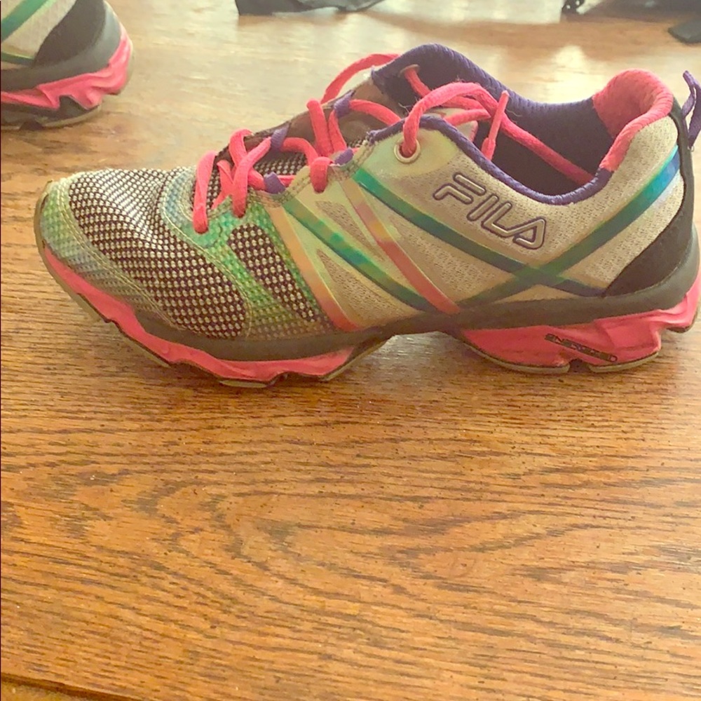 Fila sneakers size 8.